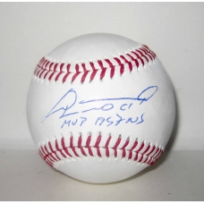 Livian Hernandez signed Official Major League Baseball COA